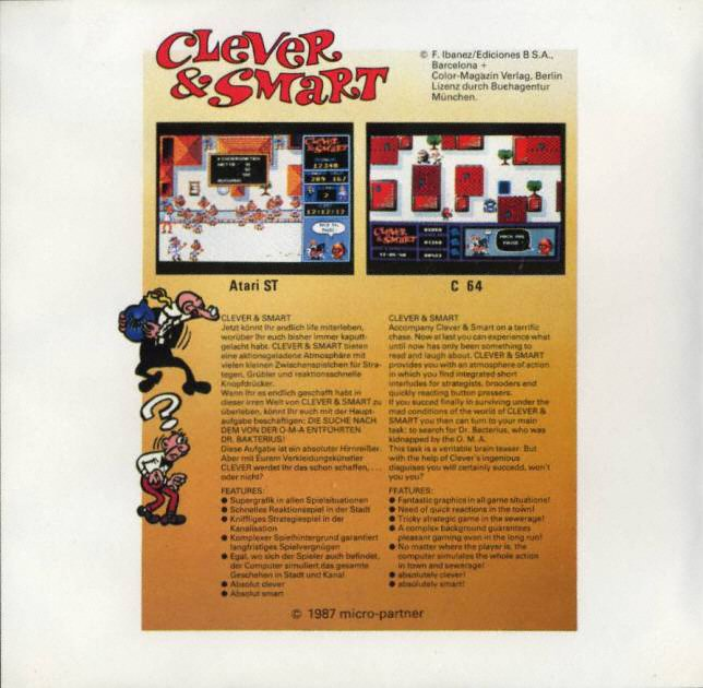 Clever And Smart — box-2D-back (CUS)