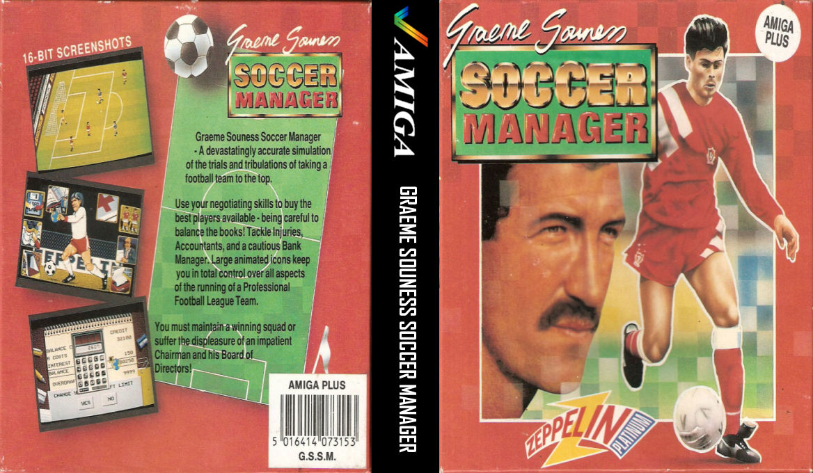 Graeme Souness Soccer Manager — box-texture (EU)