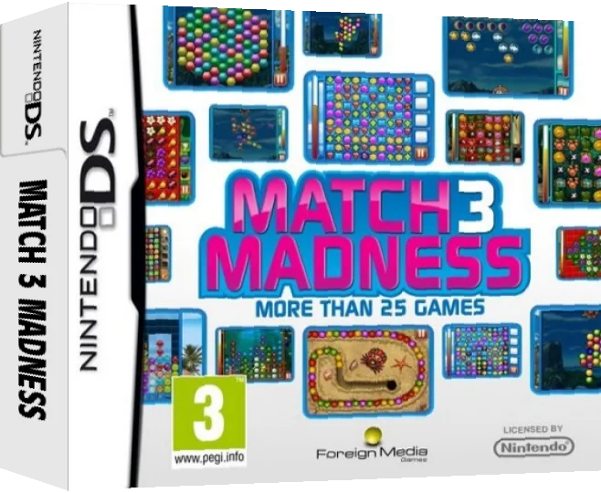 Match 3 Madness — box-3D (EU)