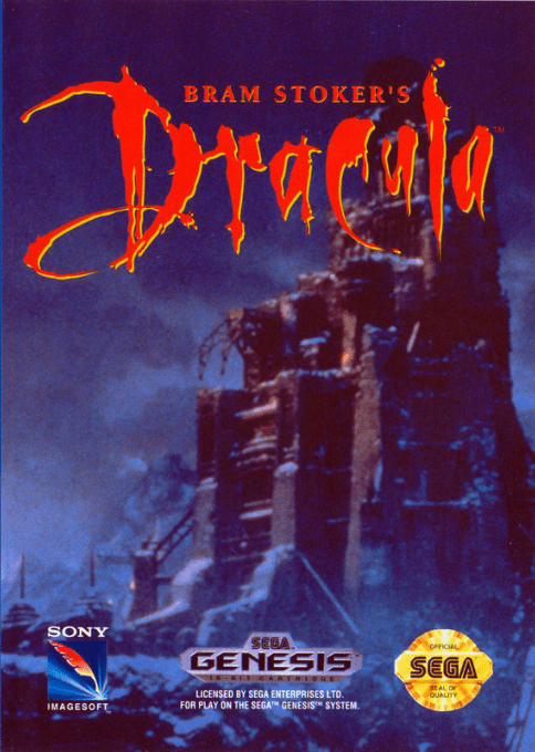 Bram Stoker's Dracula box art