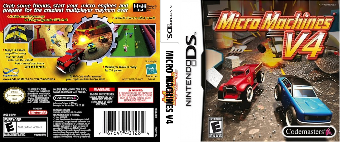 Micro Machines V4 — box-texture (US)