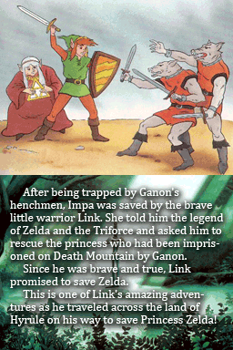 The Legend of Zelda : Molblin's Magic Spear — ss (WOR)