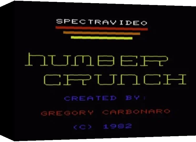 Number Crunch — box-3D (EU)