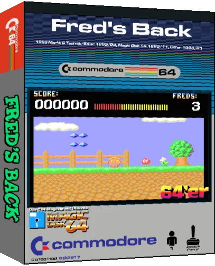Fred's Back — box-3D (CUS)