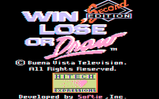 Win, Lose or Draw - Second Edition — sstitle (US)