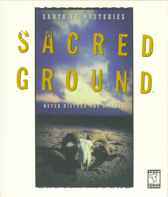 Santa Fe Mysteries - Sacred Ground box art