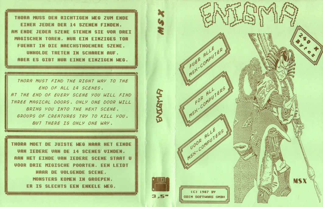 Enigma — box-texture (EU)