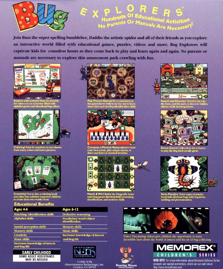 Bug Explorers — box-2D-back (US)