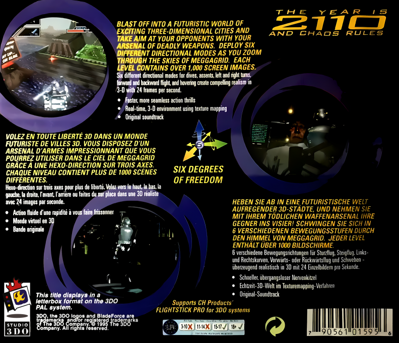 Blade Force — box-2D-back (EU)