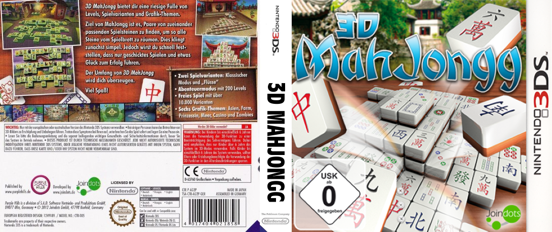 3D MahJongg — box-texture (DE)