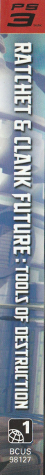 Ratchet & Clank Future - Tools of Destruction — box-2D-side (CA)