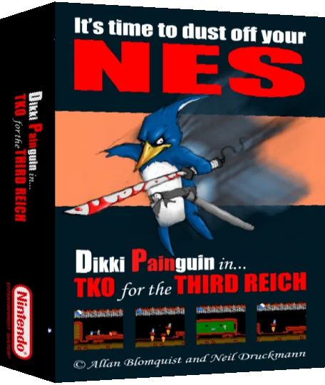 Dikki Painguin in - TKO for the Third Reich — box-3D (WOR)