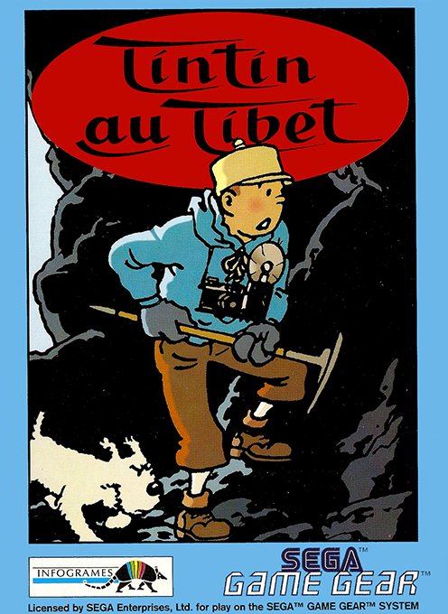 Tintin in Tibet box art