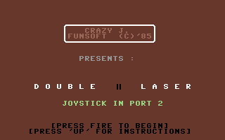 Double Laser — sstitle (WOR)