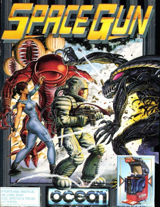 Space Gun box art