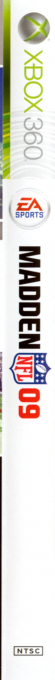Madden NFL 09 — box-2D-side (US)