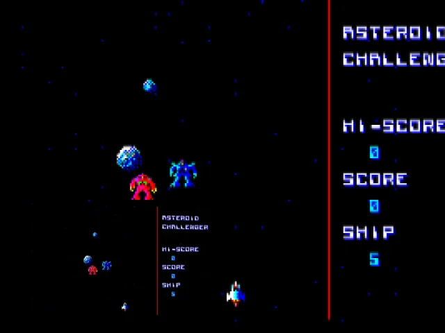 Asteroid Challenger — mixrbv2 (WOR)