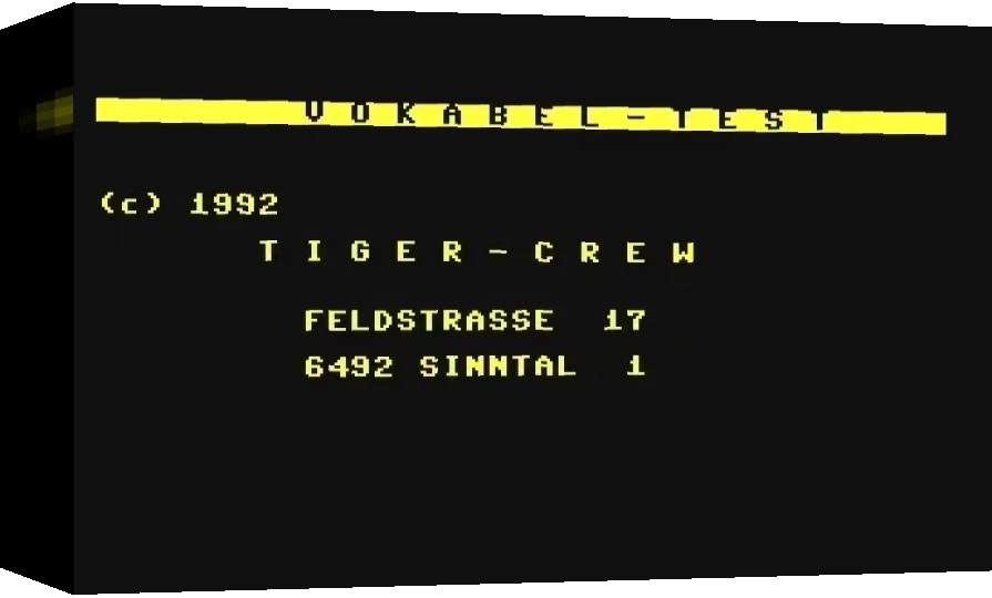 Vokabel-test — box-3D (WOR)