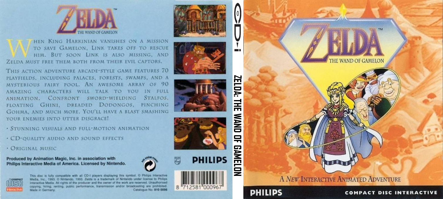 Zelda - The Wand Of Gamelon — box-texture (EU)