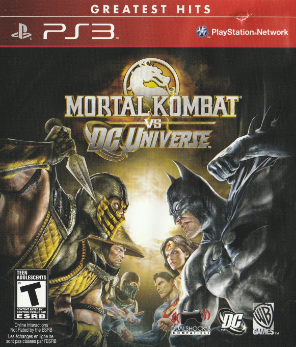 Mortal Kombat vs. DC Universe — box-2D (CA)