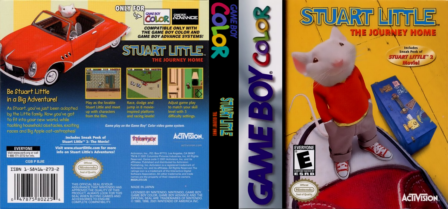 Stuart Little - The Journey Home — box-texture (US)