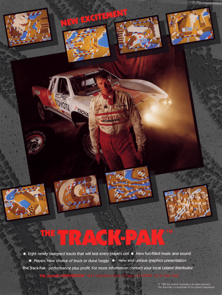 Ironman Ivan Stewart's Super Off-road Track-pak box art