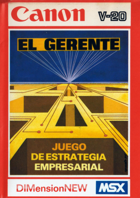 Gerente, El box art