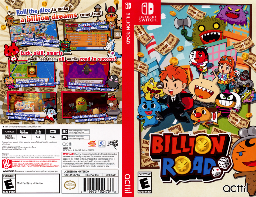Billion Road — box-texture (US)