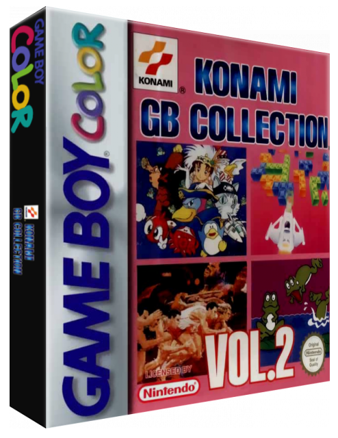 Konami Gb Collection Vol. 2 — box-3D (EU)