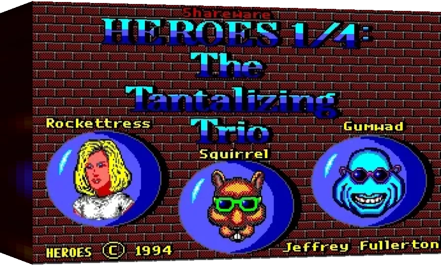 Heroes .25 : The Tantalizing Trio — box-3D (WOR)