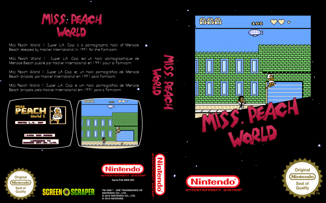 L.A Cop - Miss. Peach World — box-texture (SS)