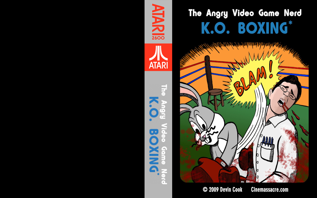 Angry Video Game Nerd K.O. Boxing — box-texture (WOR)