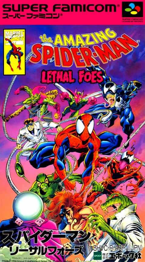 Amazing Spider-man - Lethal Foes The box art