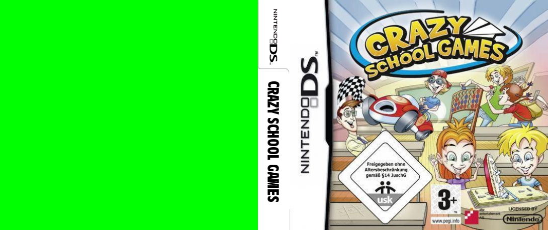 Crazy School Games — box-texture (DE)