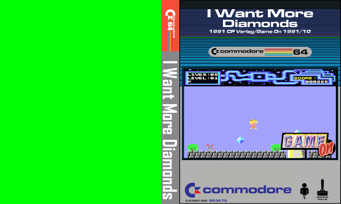 I Want More Diamonds — box-texture (CUS)