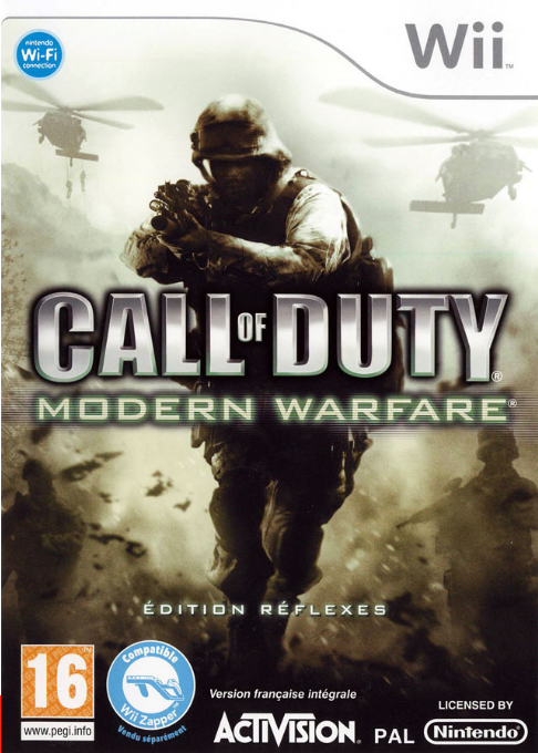 Call of Duty - Modern Warfare - Reflex — box-2D (FR)