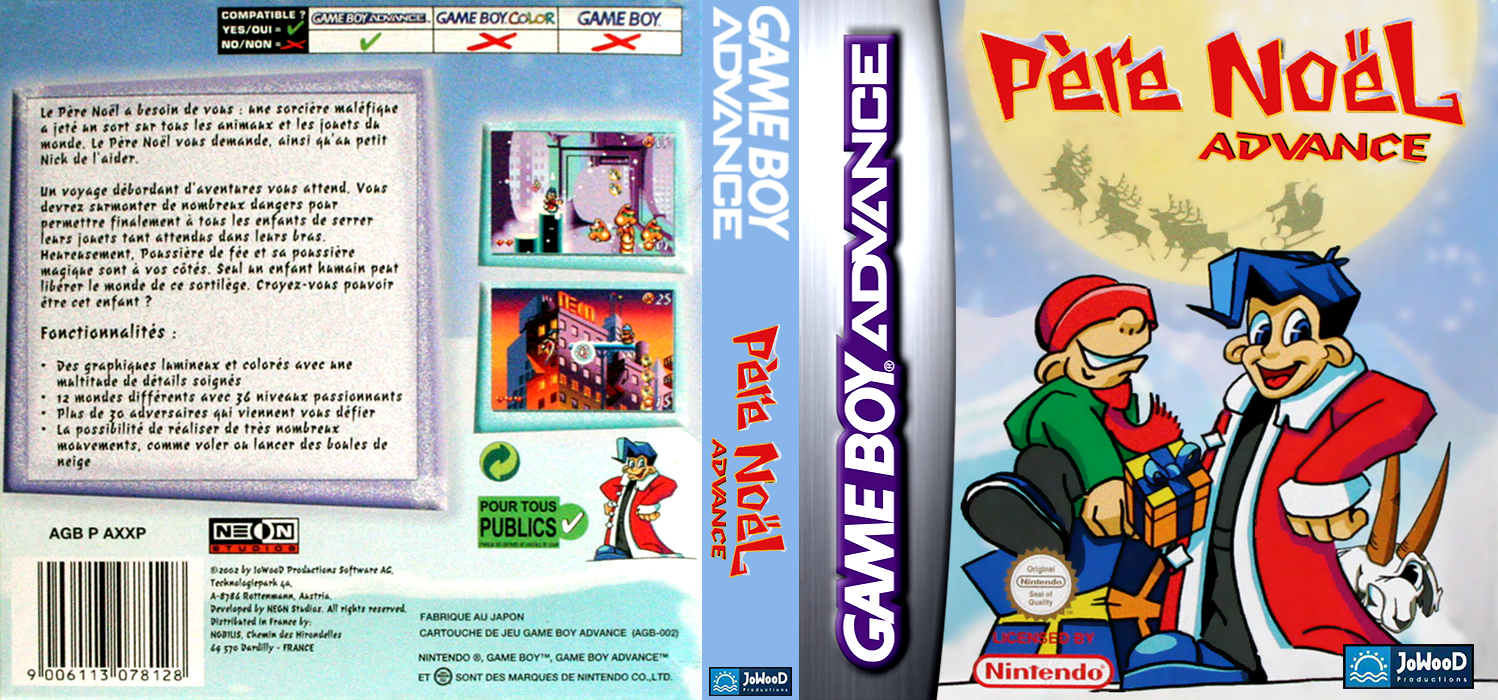 Santa Claus Jr. Advance — box-texture (FR)