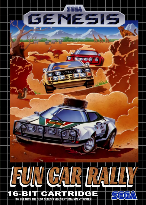 Fun Car Rally box art