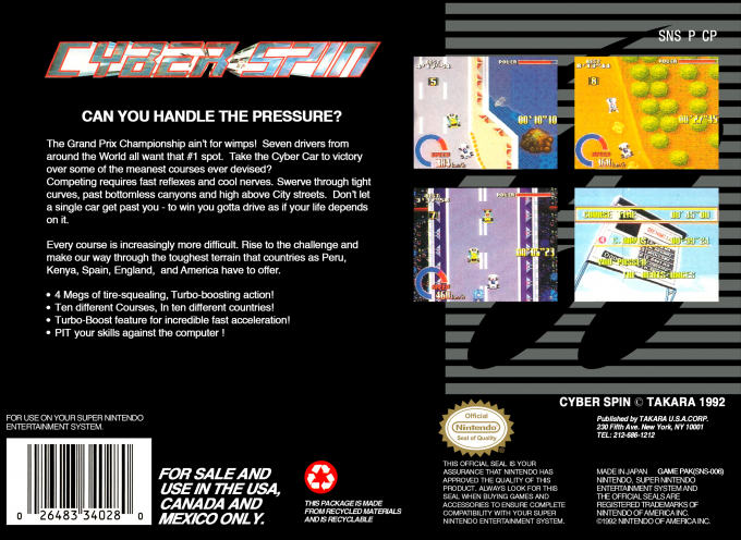 Cyber Spin — box-2D-back (US)