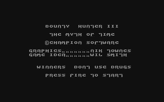 Bounty Hunter III - The Myth of Time — sstitle (EU)