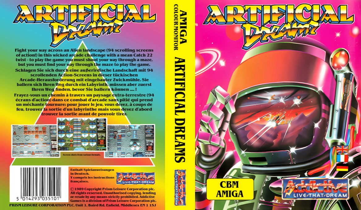 Artificial Dreams — box-texture (EU)