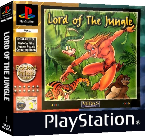 Lord of the Jungle — box-3D (EU)