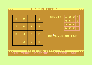 The 15-Puzzle — ss (WOR)
