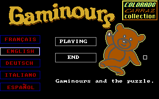 Gaminours and the Puzzle box art