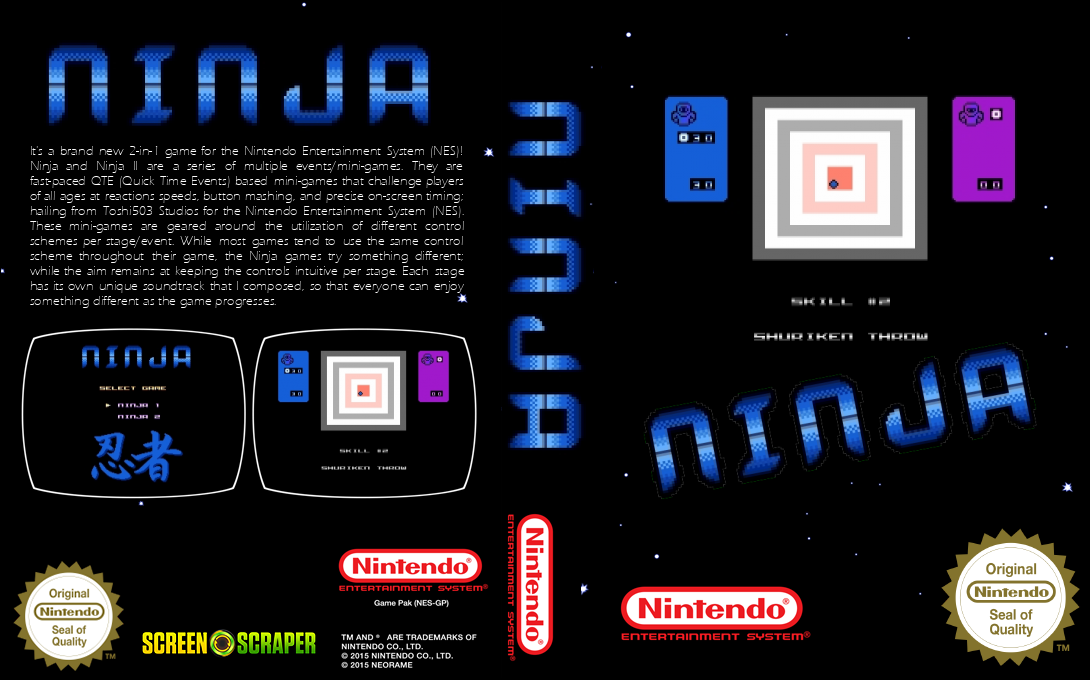 Ninja I & II — box-texture (SS)