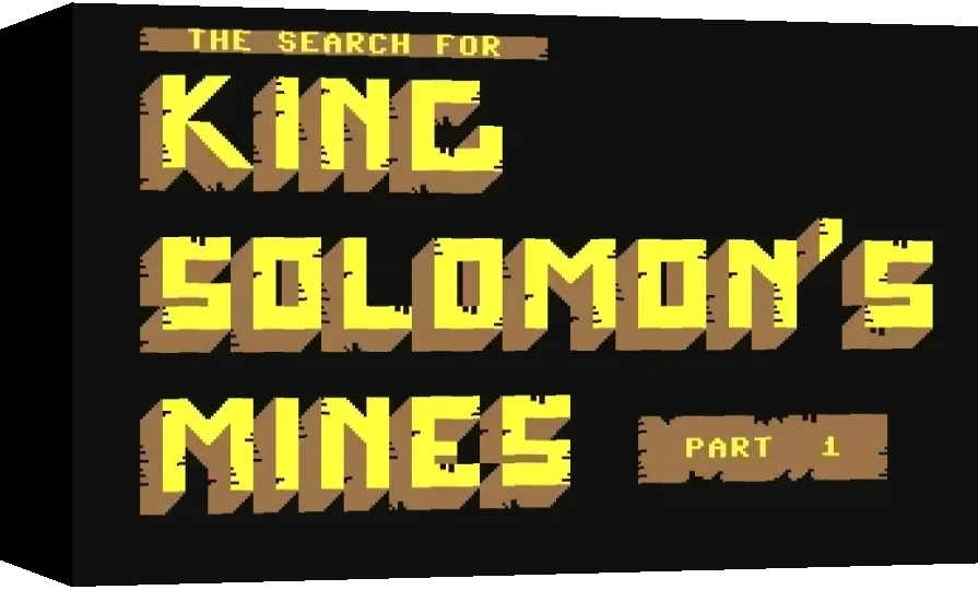 The Search for King Solomon's Mines — box-3D (WOR)