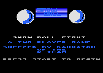 Snow Ball Fight — sstitle (WOR)