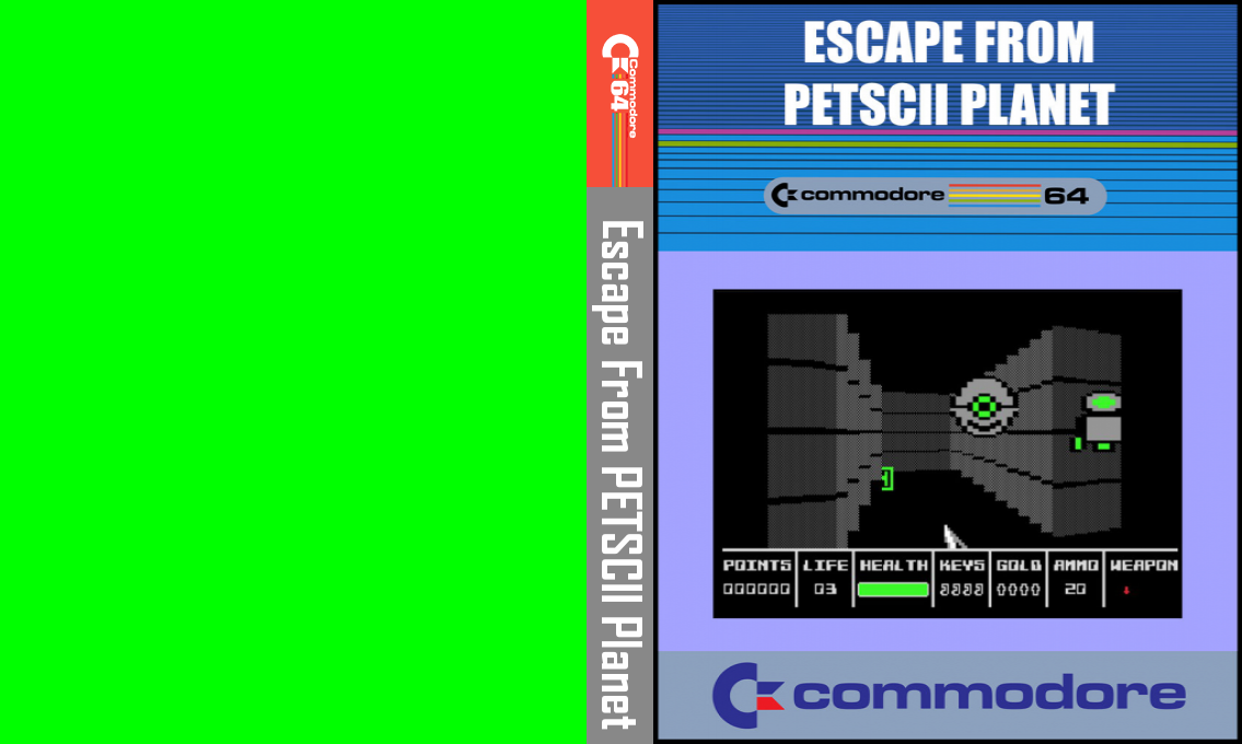 Escape From PETSCII Planet — box-texture (CUS)