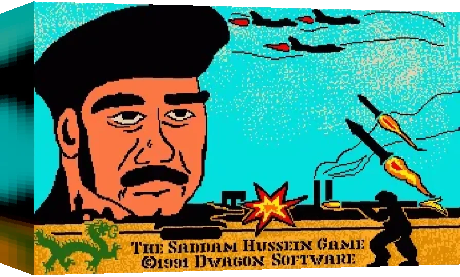 Saddam Hussein Game, The — box-3D (US)