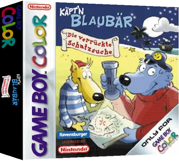 Kaept'n Blaubaer - Die verrueckte Schatzsuche — box-3D (DE)